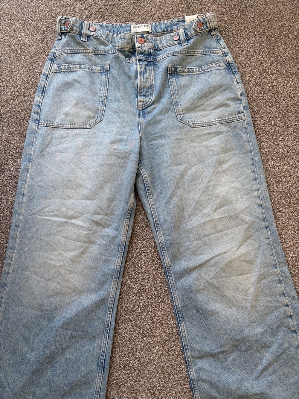 We The Free Light Blue Relaxed Men’s Jeans